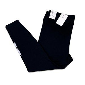 Nike Sportswear Women Essential Black/White High Waist Leggings DB6052-010 1X